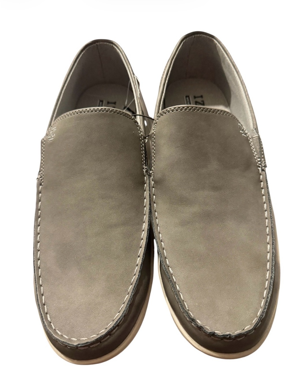 IZOD Men's Seapoint Casual Slip-On Loafers Gray 11 NWT - Picture 4 of 7
